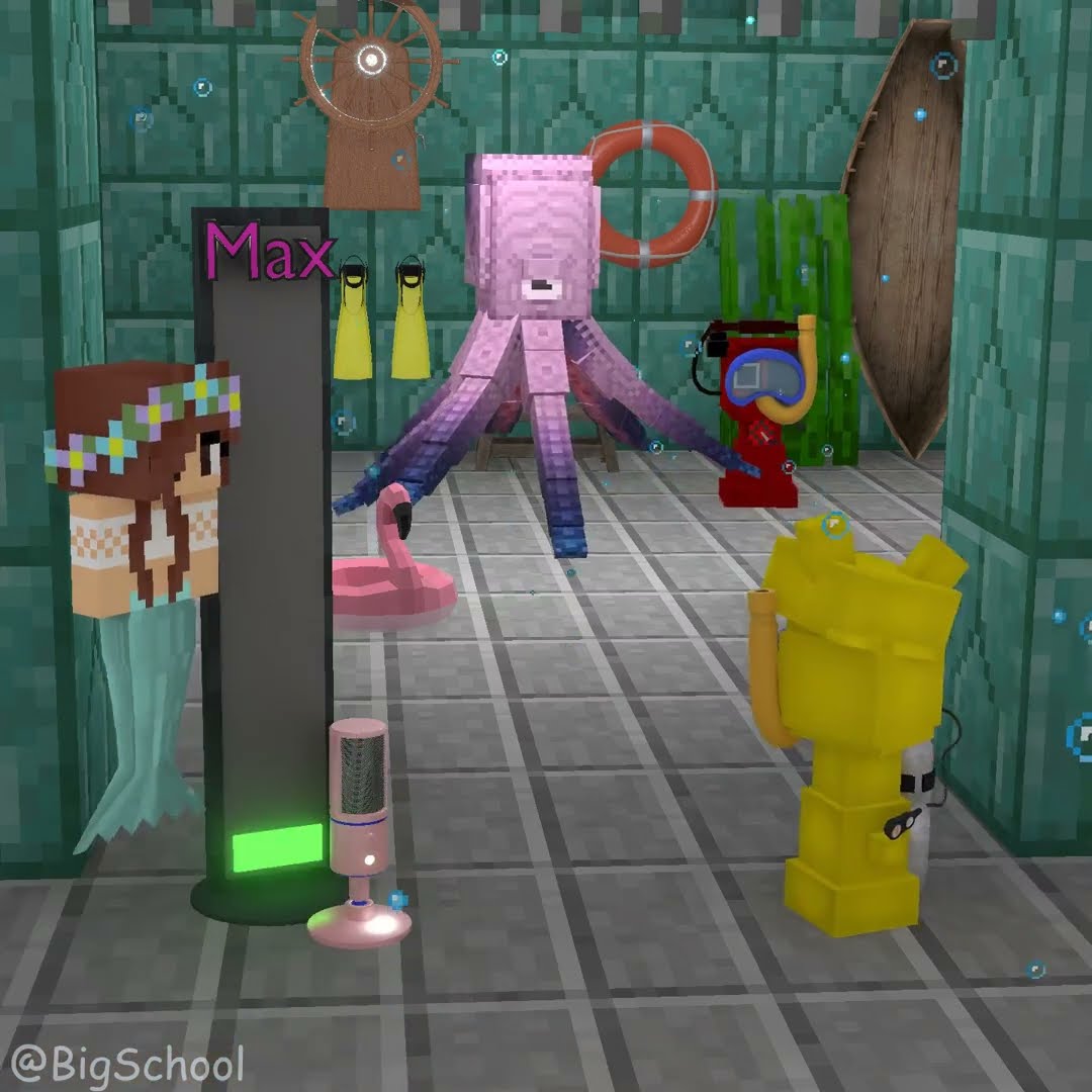 Help Sprunki Mard sing to close the door and lock up Octopus King! ??