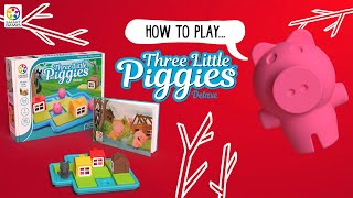 How to play: Three Little Piggies Deluxe - SmartGames screenshot 4