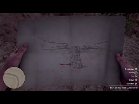 Red Dead Redemption 2 - Como encontrar o tesouro da Trilha Elementar