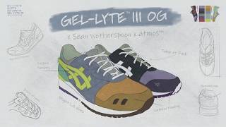 GEL-LYTE III生誕30周年を記念し、Sean Wotherspoon×ASICS SportStyle×atmosのトリプルコラボレーションモデルが登場