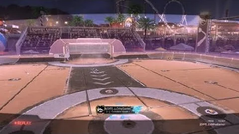 Rocket League Clean multi touch air dribble double tap no bounce (MOST CLOSE NO BOUNCE EVER)