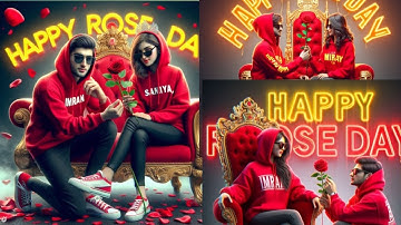 Happy Rose Day 3d Ai Photo 2024 | How To Creat 3D Ai Photo Editing | Bing App