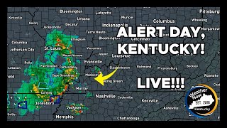 LIVE: Strong Storms in West KY, more storms TONIGHT!