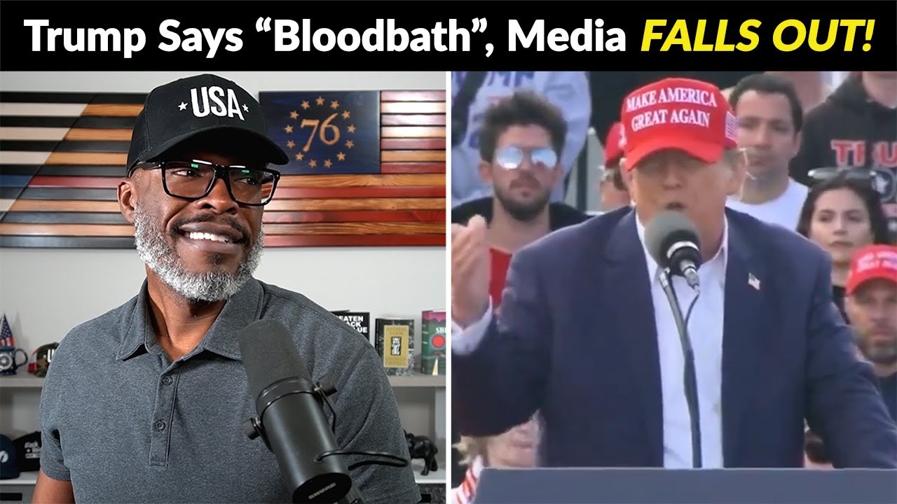 Trump Says "Bloodbath" And Mainstream Media MELTS DOWN! However...
