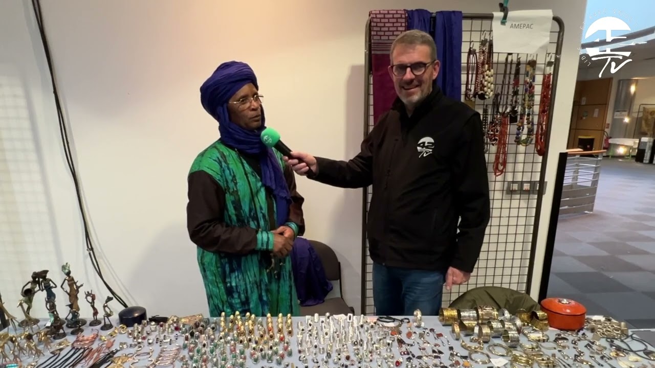 ⁣Rencontre avec Boubacar , touareg Malien  présent lors du dernier  "Salon curieux voyageurs&quo