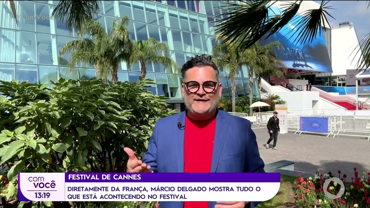 Diretamente da França, Márcio Delgado mostra tudo o que está acontecendo no festival - Com Você