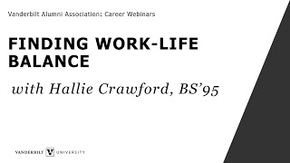 "Finding Work-Life Balance" Career Webinar