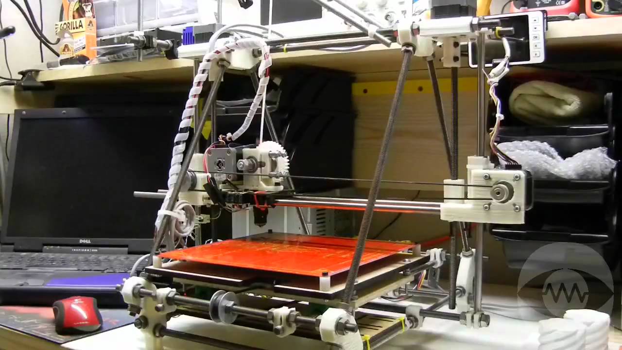 OhmEye's Introduction Orientation 3D Printing with the Reprap Mendel - YouTube