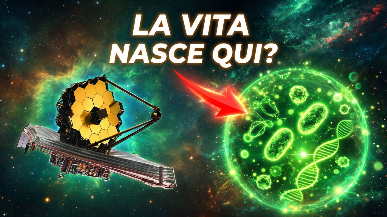 Webb ha finalmente provato l'origine della vita?