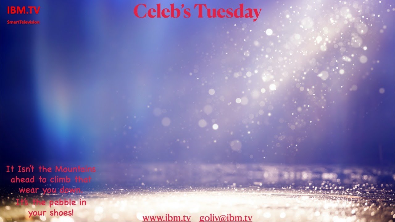 IBM.TV 6 October 2020  " Celeb's Tuesday " Hollywood Hour with Henning Morales
