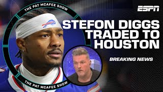 Pat McAfee reacts to Stefon Diggs traded to Texans 🚨 'HOUSTON IS A WAGON!' | The Pat McAfee Show