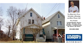 1270 Moore St, Akron, OH Presented by Eric Cooper.
