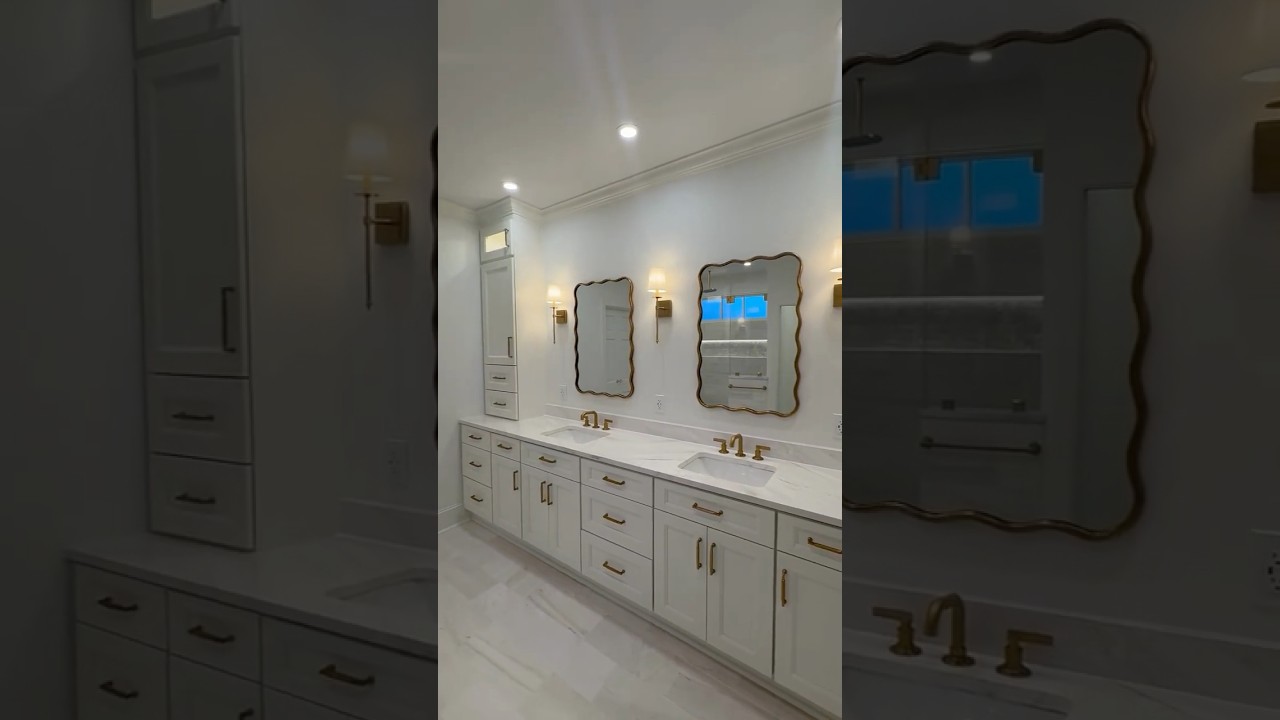 1 year in 1 minute #kitchen #bathroom #home #2025 #2026 #design #renovation #transformation