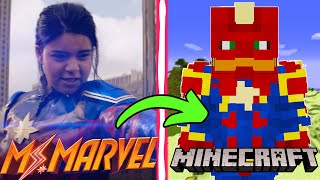 Minecraft Marvel Studios' Ms. Marvel mod! Superheroes mod! screenshot 2