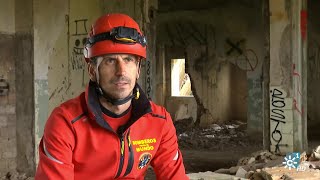 Sergio Botello, bombero de Huelva y presidente de &quot;Bomberos para el Mundo&quot;