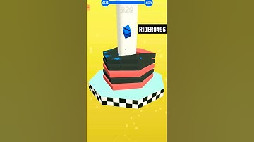 Stack Ball level 404 | android,iOS gameplay | #Shorts #Games offline games |RIDER0496