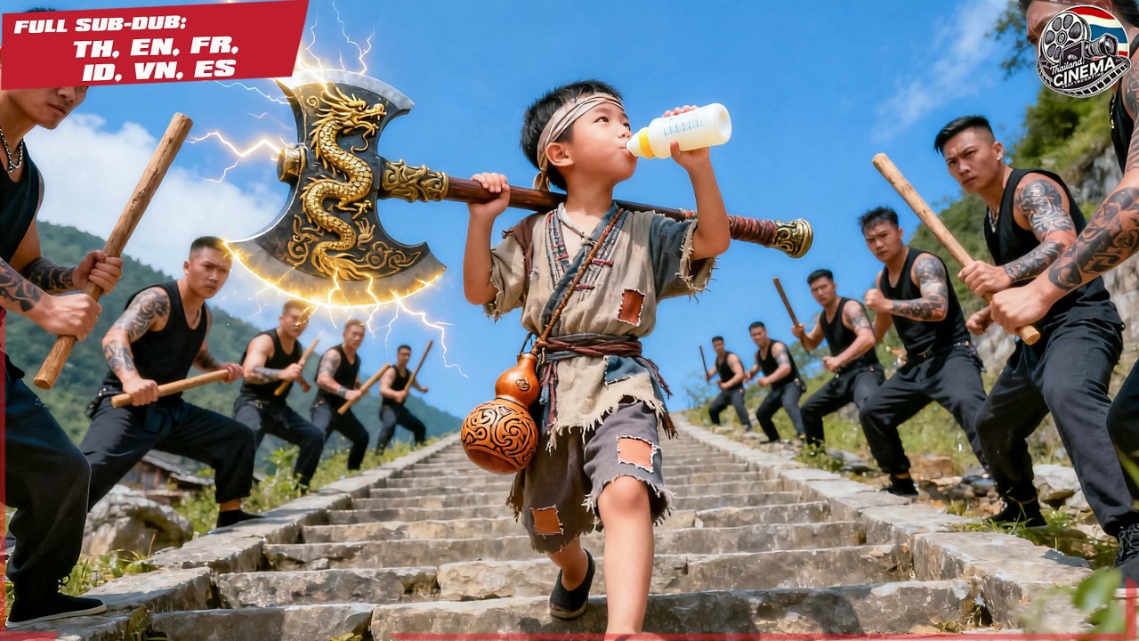 เด็กหนุ่มลงเขาตามหาพ่อถูกแก๊งอันธพาลขวาง—ไม่คิดว่าเขาคือเทพสงครามน้อยที่เทพธิดาฝึกสอน