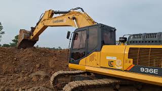 รีวิวรถขุดใหญ่จากแดนมังกร LIUGONG 936E เปิดบ่อใหม่เล่นสุดบูม 35 ตัน excavator