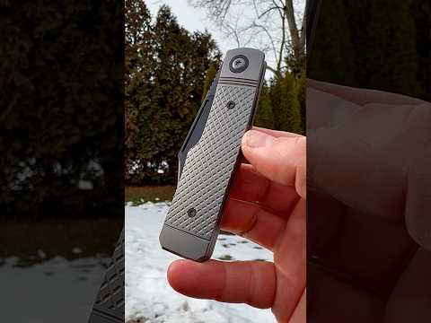 Jack Wolf Knives Gunslinger Jack Titanium Cross Hatch DLC. Traditionalpocketknives.com