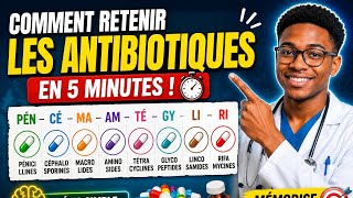 Comment Retenir Les Antibiotiques En 5 Minutes