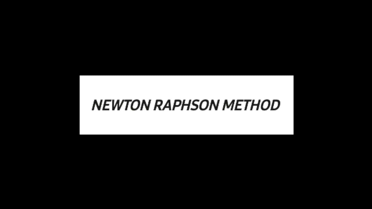 modified newton raphson method calculator modified newton raphson method calculator