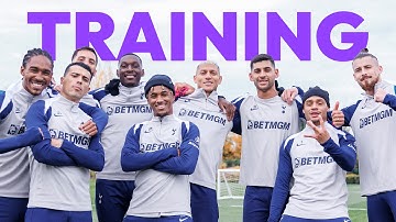 Behind the scenes at Spurs training ahead of Man Utd clash!