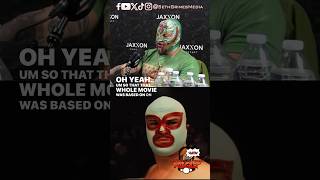 Nacho Libre Inspired by REAL LIFE Luchadore?? 🤯 #reymysterio #nacholibre #luchalibre #wweraw