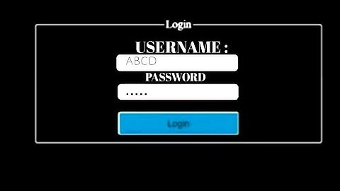 Login application using JSP + Servlet + JDBC + MySQL + Session Example