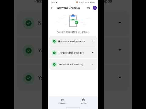 How to check password checkup in google chrome #shorts