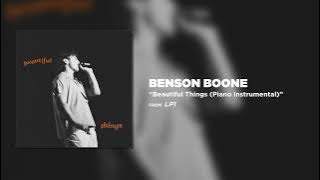Benson Boone - Beautiful Things (Piano Instrumental) [ Audio]