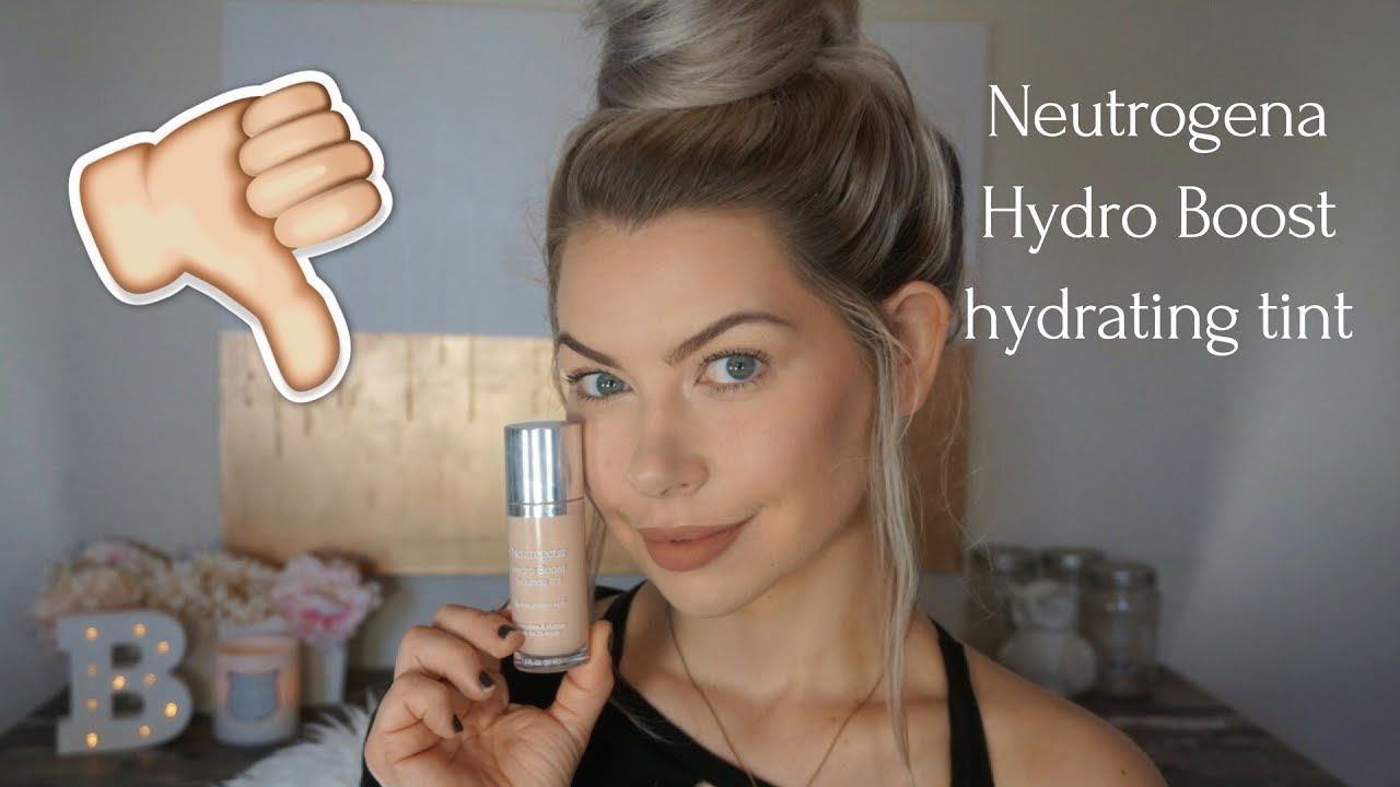 Neutrogena Hydro Boost Hydrating Tint First Impressions | Fair YouTube