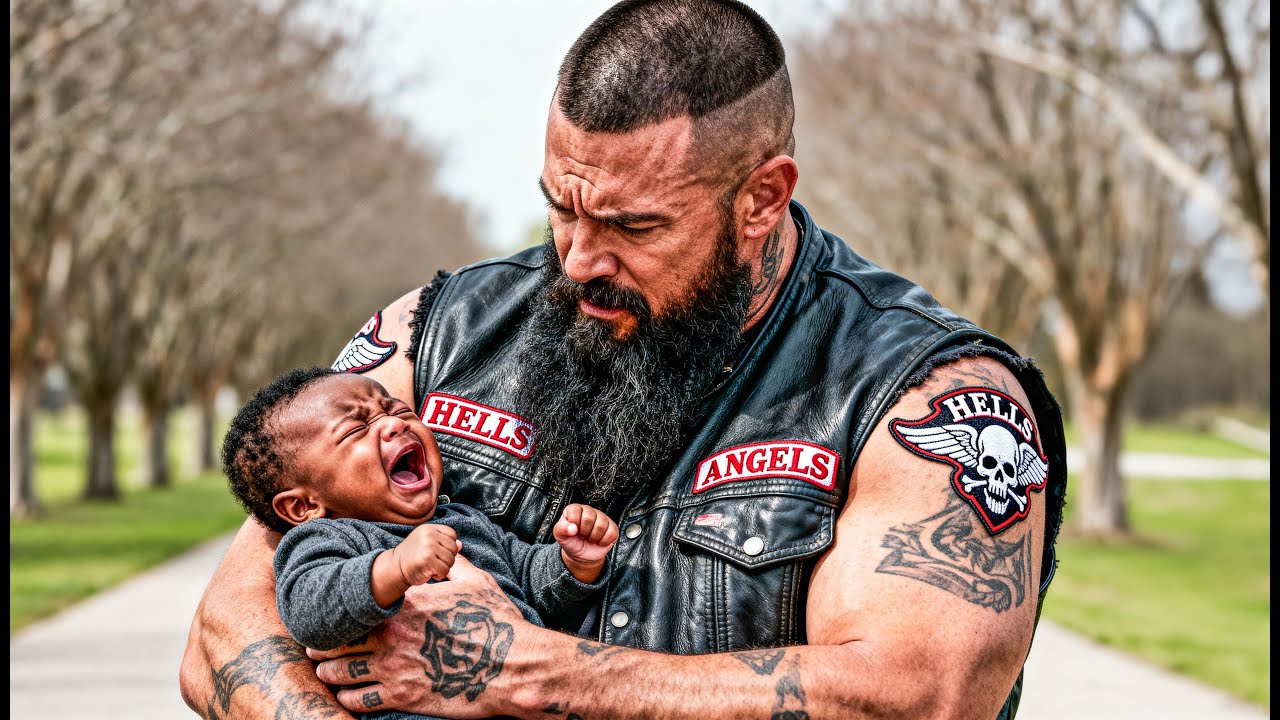 Hells Angel Adopts Black Baby He Found In A Park—years Later, He Received A Shocking Surprise