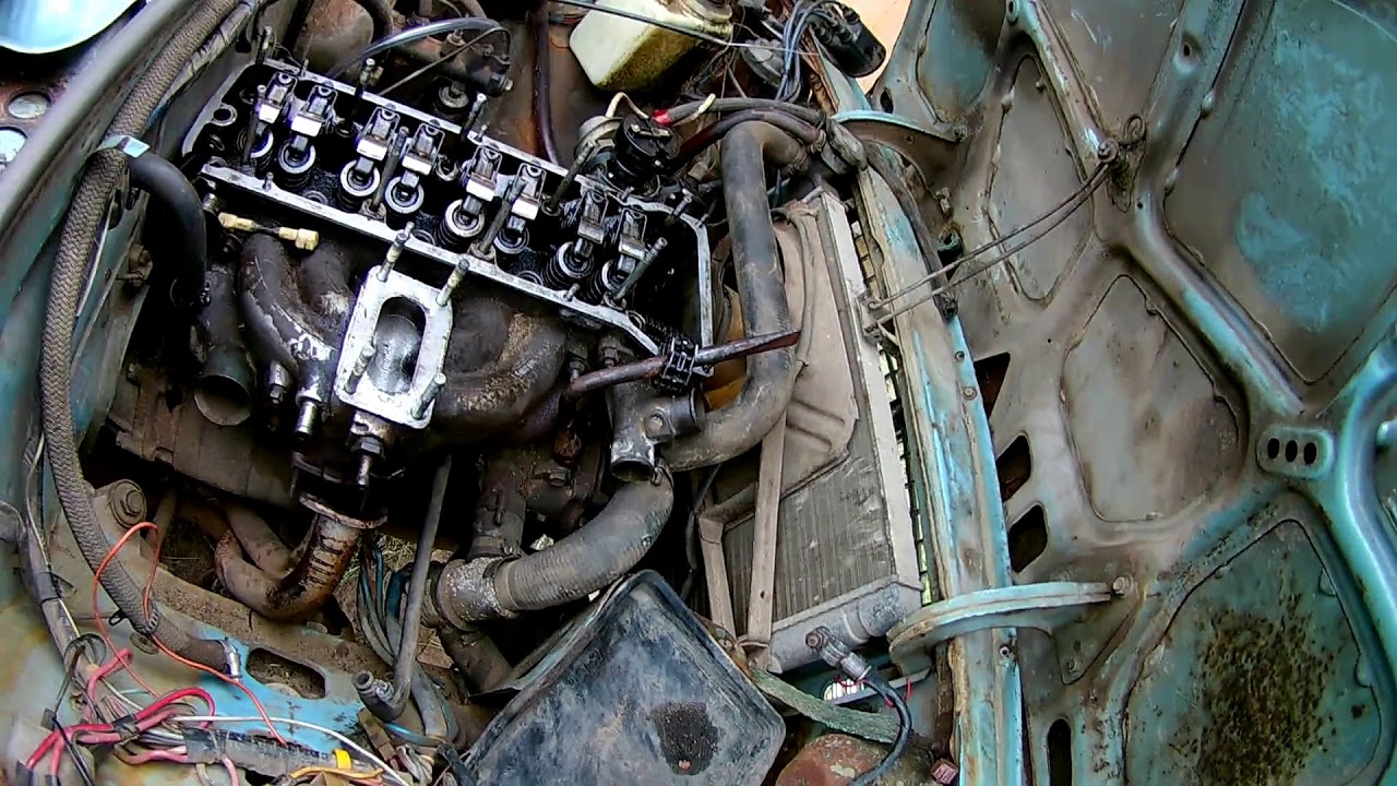 Ставим головку на Ваз (2106) - YouTube