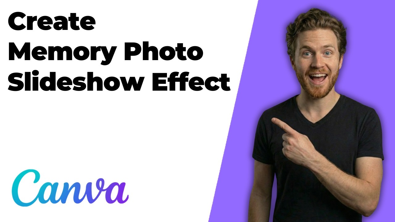 How To Create Memory Photo Slideshow Effect In Canva (Easy Guide) - YouTube