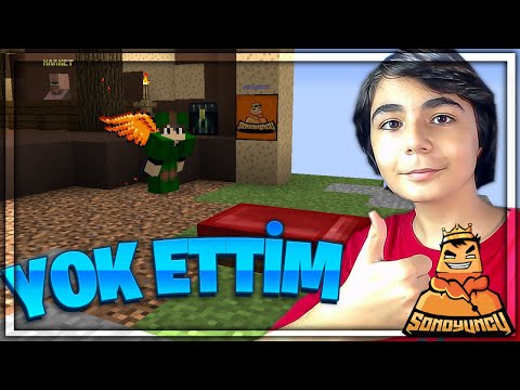 SonOyuncuda Bed Wars ( efsane ) | Minecraft @BaranKadirTekin