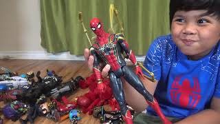 Troy Marvel Avengers Superhero figures Collection! TBTFUNTV