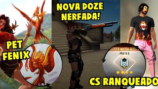 M1887 NERFADA, CAMISAS DE TEMPORADA VOLTANDO, SPOILERS E MAIS FREE FIRE