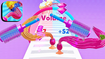 Hair Rotate Run ​- All Levels Gameplay Android,ios (Levels 11-15)