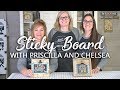 How to use Sticky Board to wrap Cross Stitch project around edges | Fat Quarter Shop