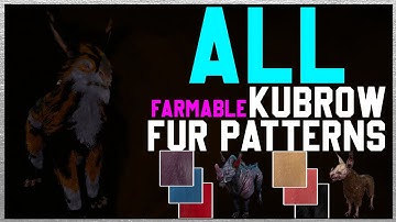 All Farmable KUBROW FUR PATTERNS of Warframe - What they look like & How to get them