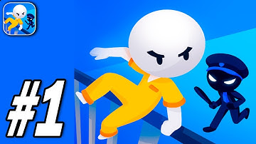 Prison Escape 3D Gameplay walkthrough Part 1 New Update (Android/iOS)