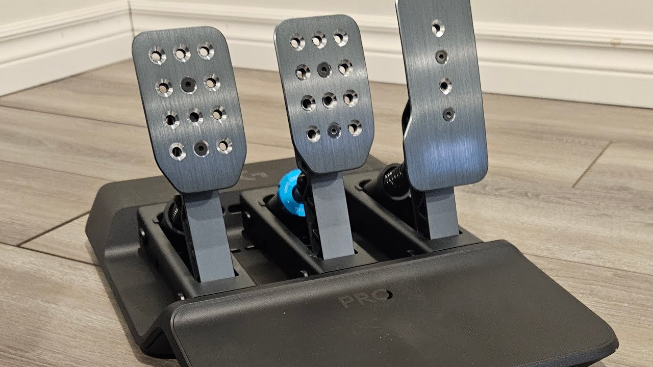 Logitech Pro Racing Pedals Inverted Unboxing Logitech G Pro Racing Pedals - YouTube