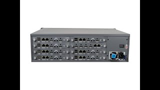 HDMI in and out by one Video Matrix System, ip camera decoding.