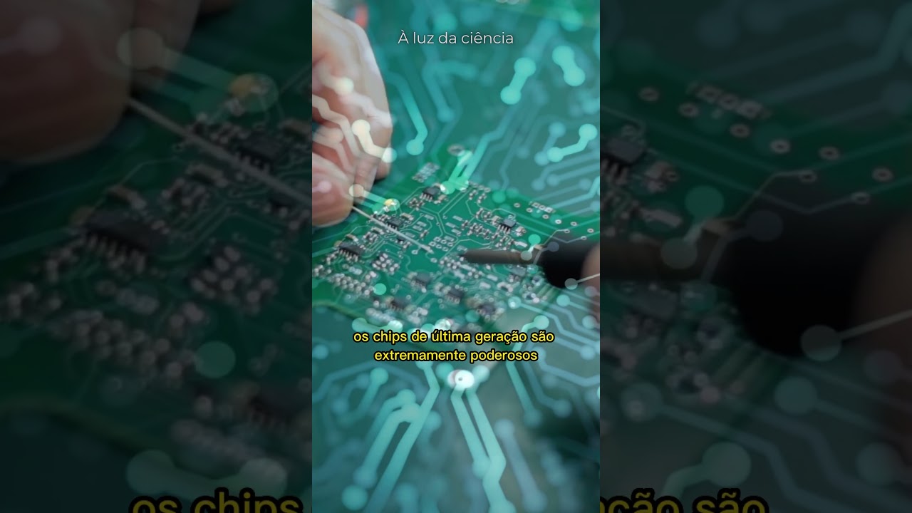 China avan&ccedil;a rapidamente na produ&ccedil;&atilde;o de chips e preocupa os EUA. #shorts