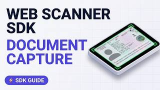 Misfora Web Scanner SDK v1.0.0 — Passport & ID Document Capture