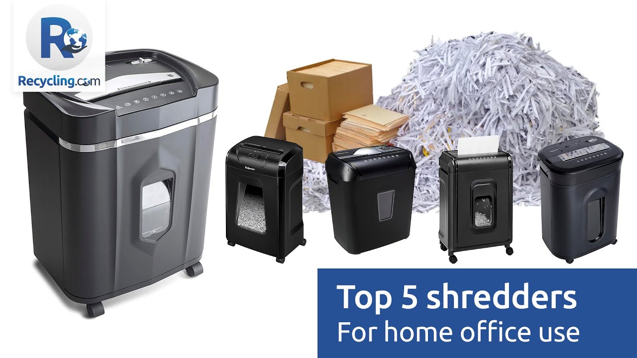 Best Paper Shredders for Home Office (Top 5) 