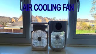 Portable Cooling Fan with Water Tank - Review In Depth/Test
