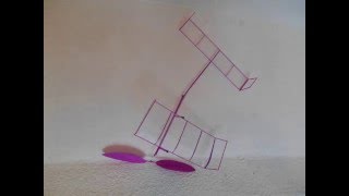 Balsa Wood Airplane - K777 Minisitick