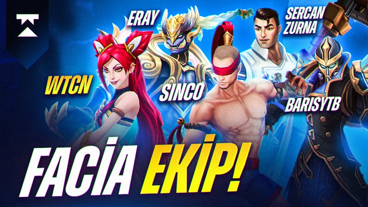 FACİA EKİP! LOL WIN w/@erayozkenar, @BarisYTBB, @SercanZurna, @SincoYT