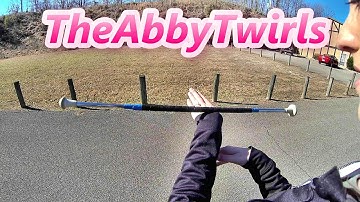 Hand Roll - Novice Baton Twirling - How to Twirl a Baton - Baton Twirling Tutorial - TheAbbyTwirls